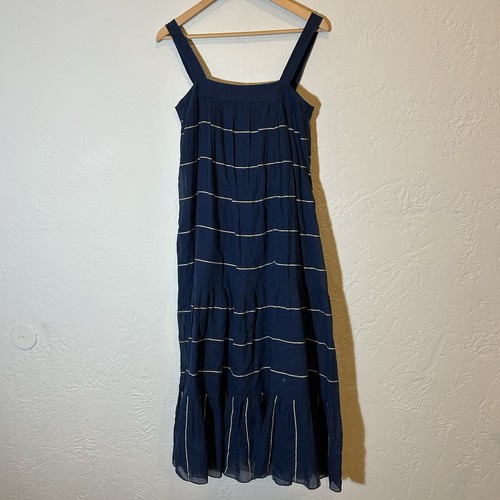 Lemlem navy cotton - maxi, dress