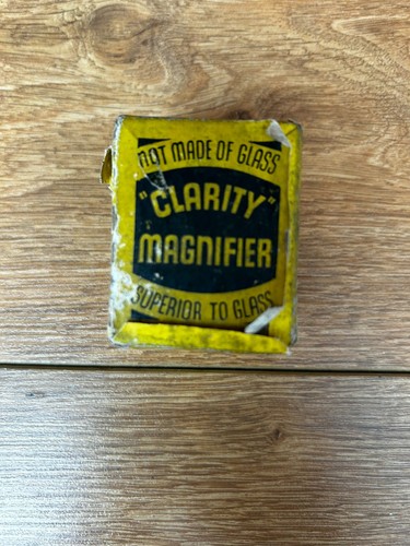 Vintage clarity magnifier - clarity,