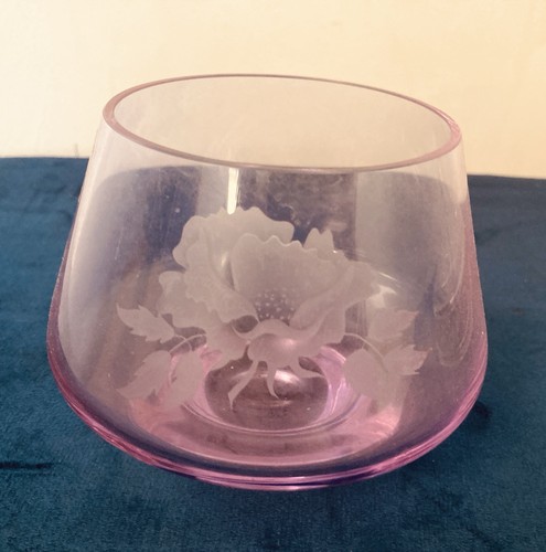Vintage caithness etched - caithness,
