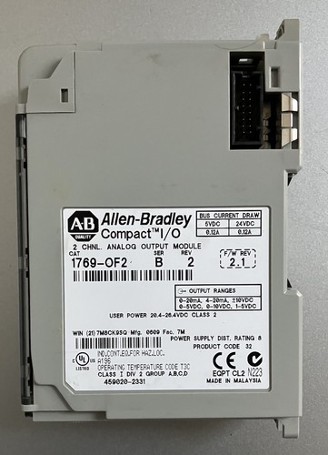 Allen bradley 1769 - 1769-of2,, analog