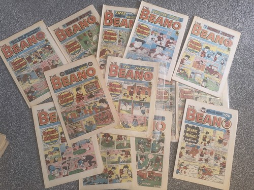 Set beano comics from - 13,