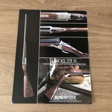 GUNS24 MAGAZINE ADVERT 12X9 WINCHESTER MODEL 23UK GAME GUN