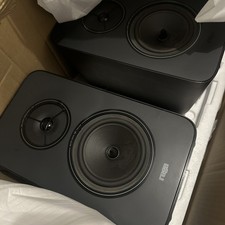 Rega Kyte Bookshelf Speakers – Excellent Condition – MX-125 Drivers
