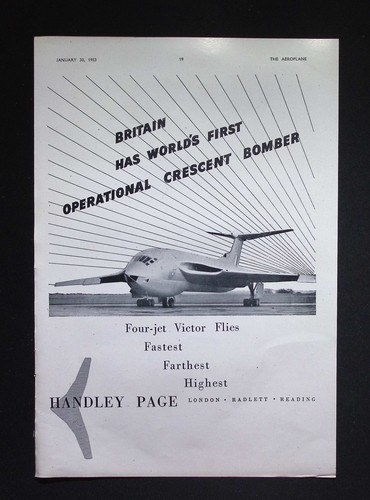 Original 1953 advert - 1953, handley