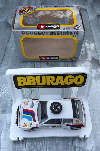 Bburago peugeot 205 - bburago,