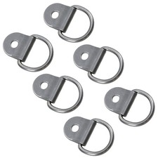Tie Down Anchor Dee Ring 6 Pack Stainless Steel Lashing Hook Point Cleat 316