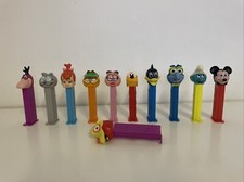 vintage pez dispenser X 11 