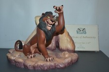 WDCC Walt Disney Classics Scar "Life's NOT Fair, Is It?" Lion King Villians