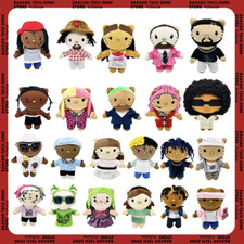 Hello Kitty Travis Scott Billie Eilish Plush Doll Rapper Hot Sale Gift Kids 2024