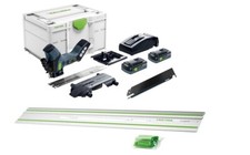 Festool Cordle. Insulation Saw ISC240 HPC4,0 EBI-Plus 576570 & 1400 Rail