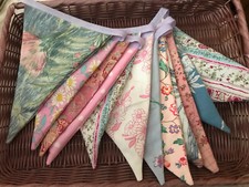Handmade double sided bunting - handmade,