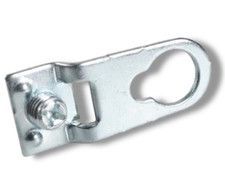 Euro Style Hangers Keyhole Extruded Aluminium Channel Metal Picture Frames