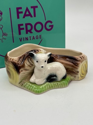 Vintage ceramic planter - planter, vase
