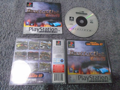 Destruction derby platinum ps1 - derby,