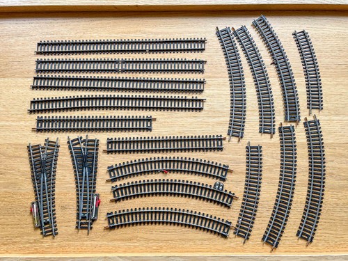 Vintage gauge track job lot - oo,