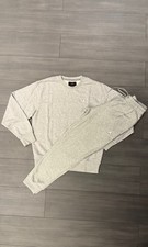 Jordan Essentials Grey Tracksuit – Crewneck & Joggers Set Men’s Small Brand New