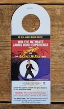 James Bond Licence To Kill Schweppes Prize Draw Bottle Promo Item
