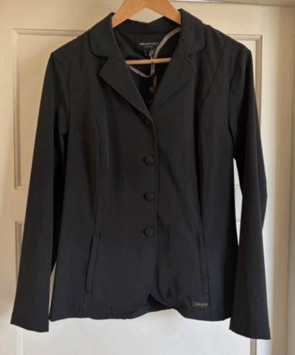 Ariat black show jacket size - black,