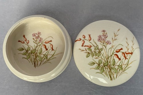 Vintage ceramic trinket box - ceramic,