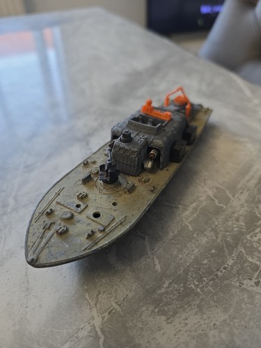 Dinky toys motor patrol boat - dinky,