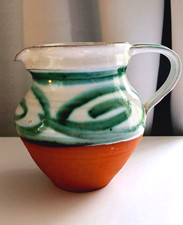 St Ives Pottery Jug PP  Half
