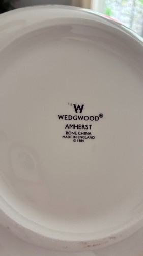 Wedgwood amherst fine bone - wedgwood,