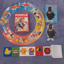 Jigsaw Puzzles Small X 6 + Roland Rat + Floor puzzle Walt Disney See Photographs