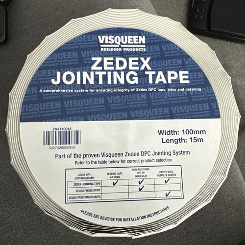 Visqueen zedex jointing tape - visqueen,