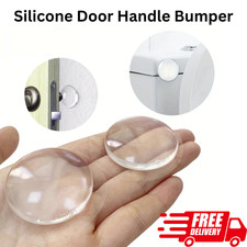Clear silicone door knob - clear,