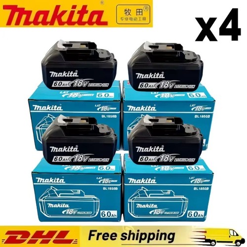18v makita 0ah battery - 6.0/5.0ah,