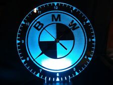 BMW LED neon Clock  engraved