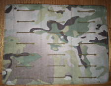 LARGE PLATE CARRIER HOOK / MOLLE ATTACHMENT PANEL, 24 CM X 18 CM, MULTI CAM