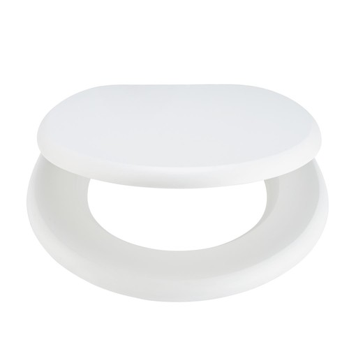 Wooden toilet seat white soft - toilet,