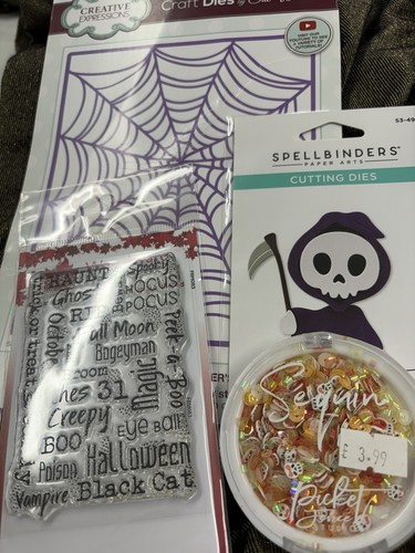 Halloween bundle stamps dies - stamps,
