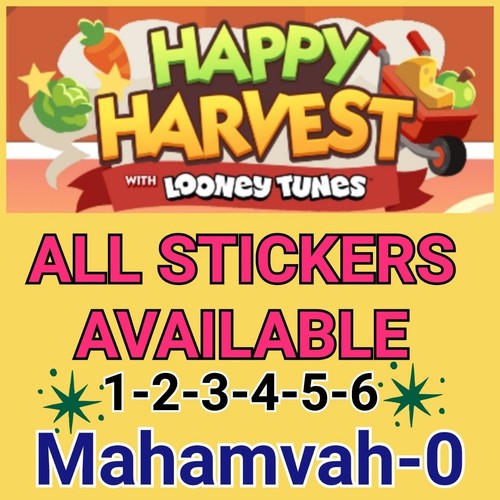 Mono poly happy - mono_poly_go, harvest