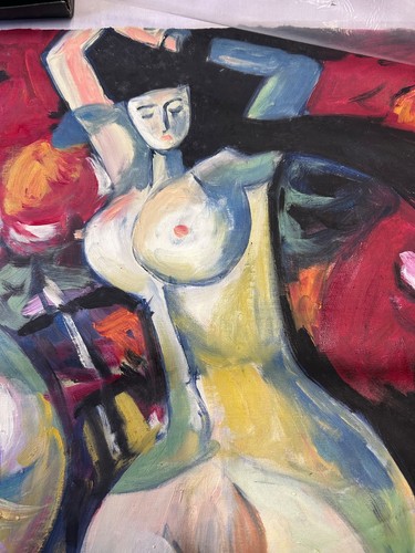 Naked women oil canvas - naked, canvas.