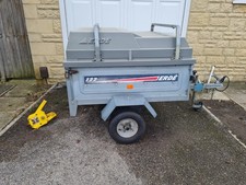 Erde 122 Car Trailer, with Hard Top,