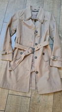 Philosophy Blues Original Beige Trench Coat Size 12