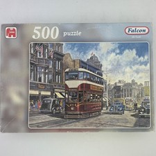 Falcon 500 Piece Jigsaw Puzzle Tram to Church Hill Complete