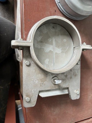 125mm blast gate damper wood - gate,