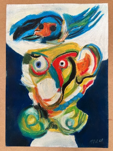Karel appel drawing - appel, paper