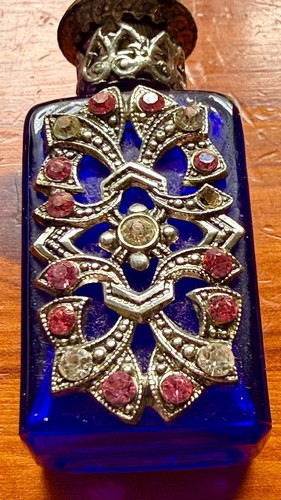 Lovely vintage bohemian cobalt - vintage,