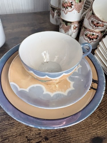 Triple tea cup - triple,