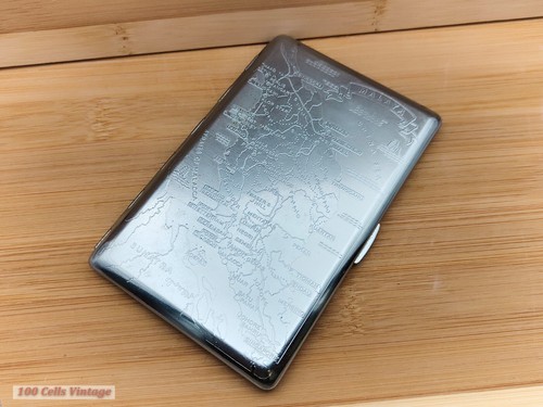 Map malaya silver tone - map,