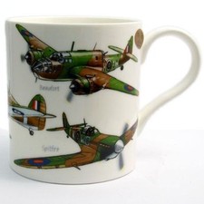 Classic Planes Mug - Fine
