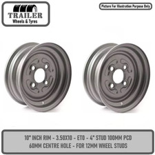 Trailer 10 Inch Wheel Rim