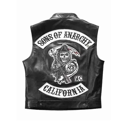 New sons anarchy biker vest - biker,