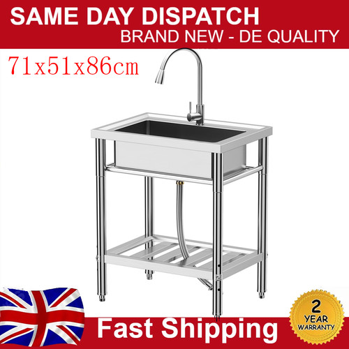71x51x86cm stainless steel - stainless,