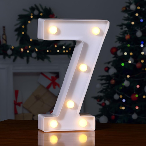 Led light numbers - numbers, sign