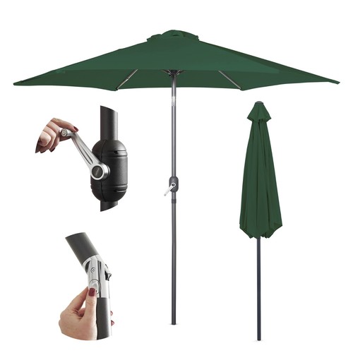 Vonhaus parasol umbrella 7m - umbrella, 2.7m